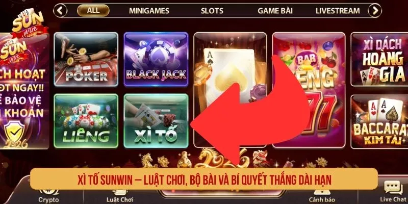 Xì Tố Sunwin - Luật Chơi, Cách Xếp Bài Và Lưu Ý Xì tố SUNWIN